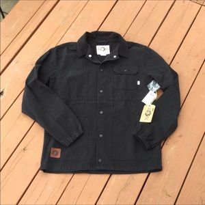 Vans black jacket NWT